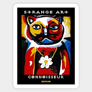 Strange Art Connoisseur Sticker